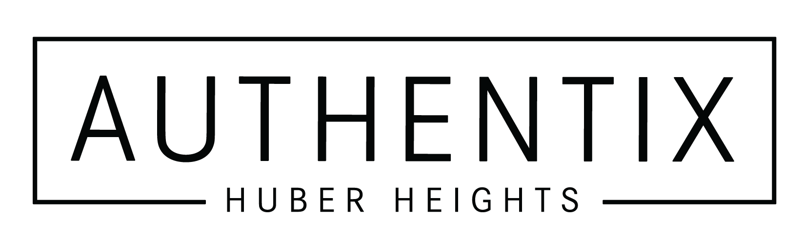 Huber Heights Black Word Logo